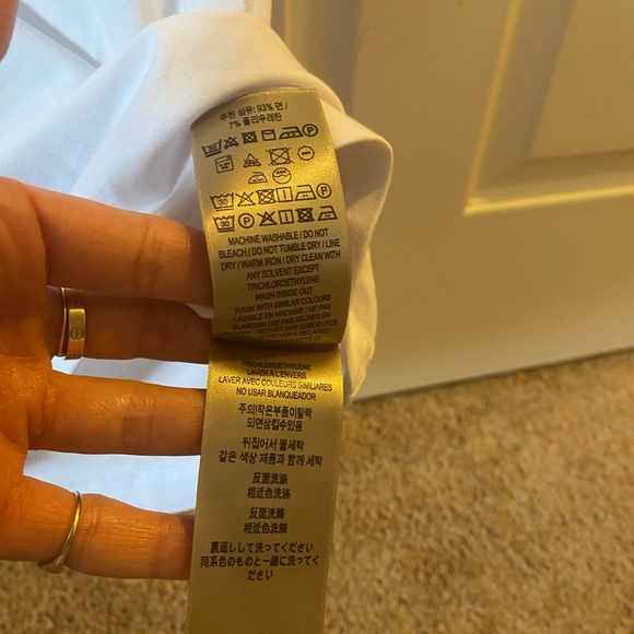 NWOT Authentic Burberry 3/4 length shirt - Picture 5 of 7